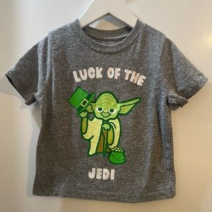 Star Wars Mad Engine T- Shirt Luck of the Jedi - Size 2T